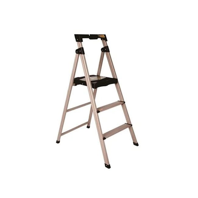 BOOMJOY 3-Step Ladder - Aluminium Gold - 0