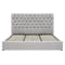 Isabelle King Storage Bed - Silver Fox (Fabric) - 3