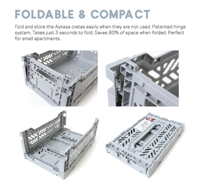 Aykasa Foldable Maxibox - Warm Taupe - 4