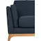 Elijah 2 Seater Sofa - Navy (Fabric) - 5