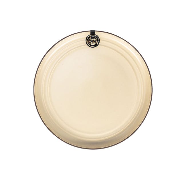 Table Matters Tove Cream 10 inch Dinner Plate - 0