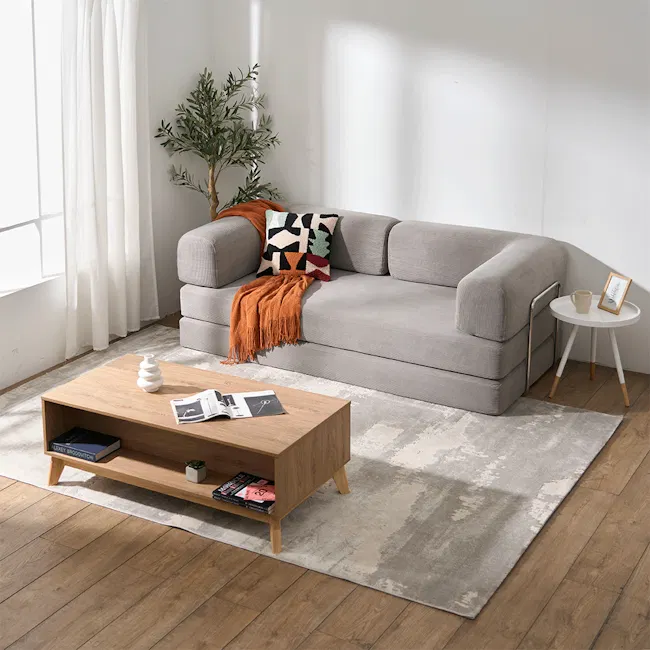 Eddie 3 Seater Sofa - Aegean Blue - 7