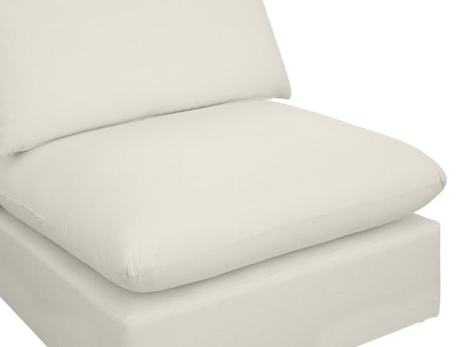 Russell 4 Seater Sofa - Oat (Eco Clean Fabric) - 23