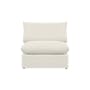 Russell 4 Seater Sofa with Ottoman - Oat (Eco Clean Fabric) - 20