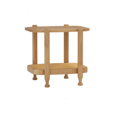 Winette Rattan Side Table - Natural