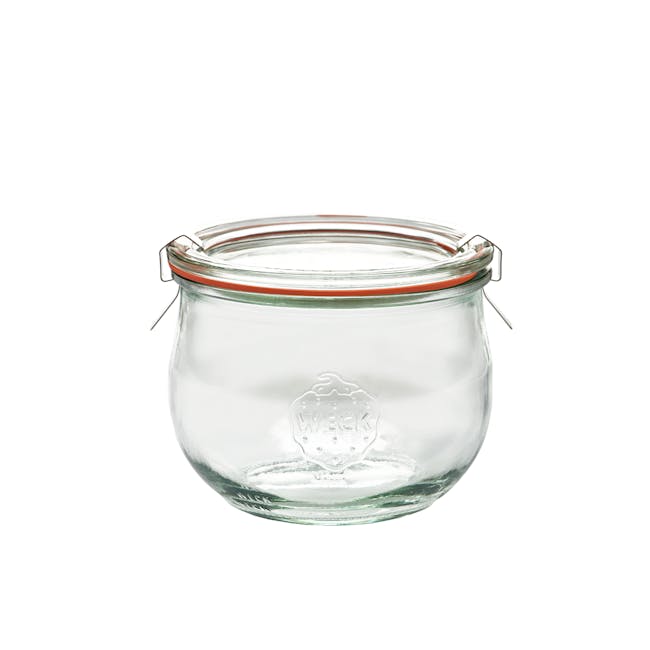 Weck Jar Tulip with Glass Lid and Rubber Seal (6 Sizes) - 5