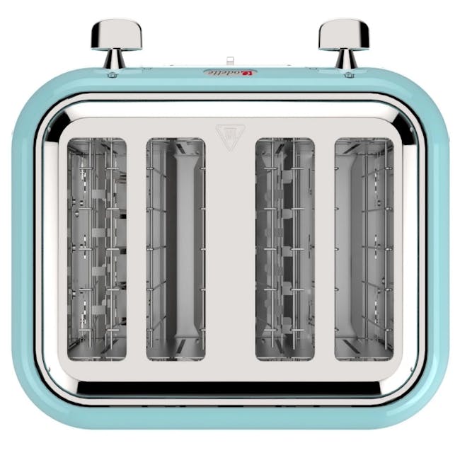 Odette Jukebox 4-Slice Bread Toaster - Mint - 3