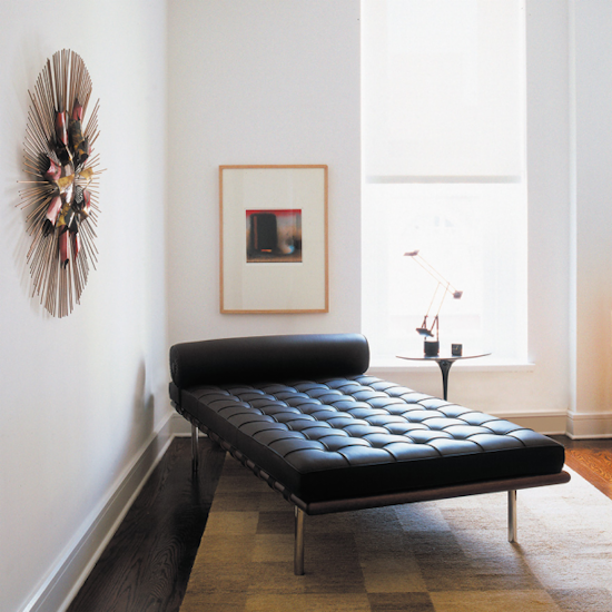 Modern Clics Barcelona Daybed Italian Leather Hipvan Barcelona Daybed Italian Leather