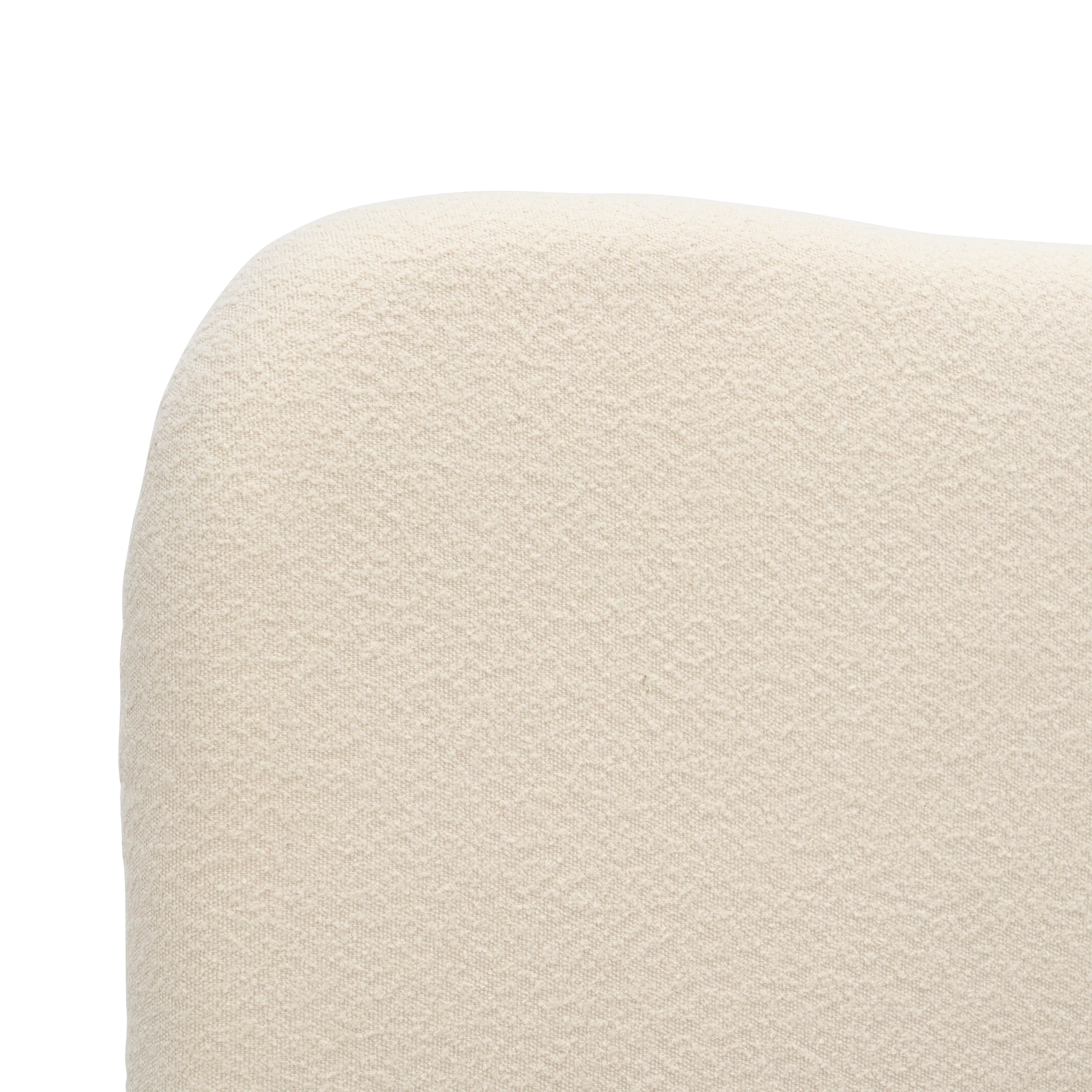 Arianna King Storage Bed - Ivory Boucle - 14