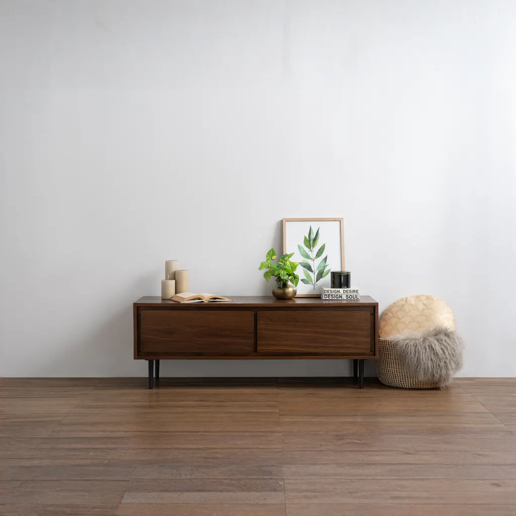 (As-is) Herta TV Console 1.2m - Walnut - 2 - 7