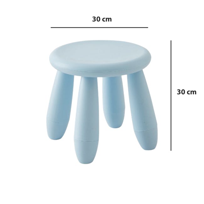 Juno Kids Stool - Pink - 7