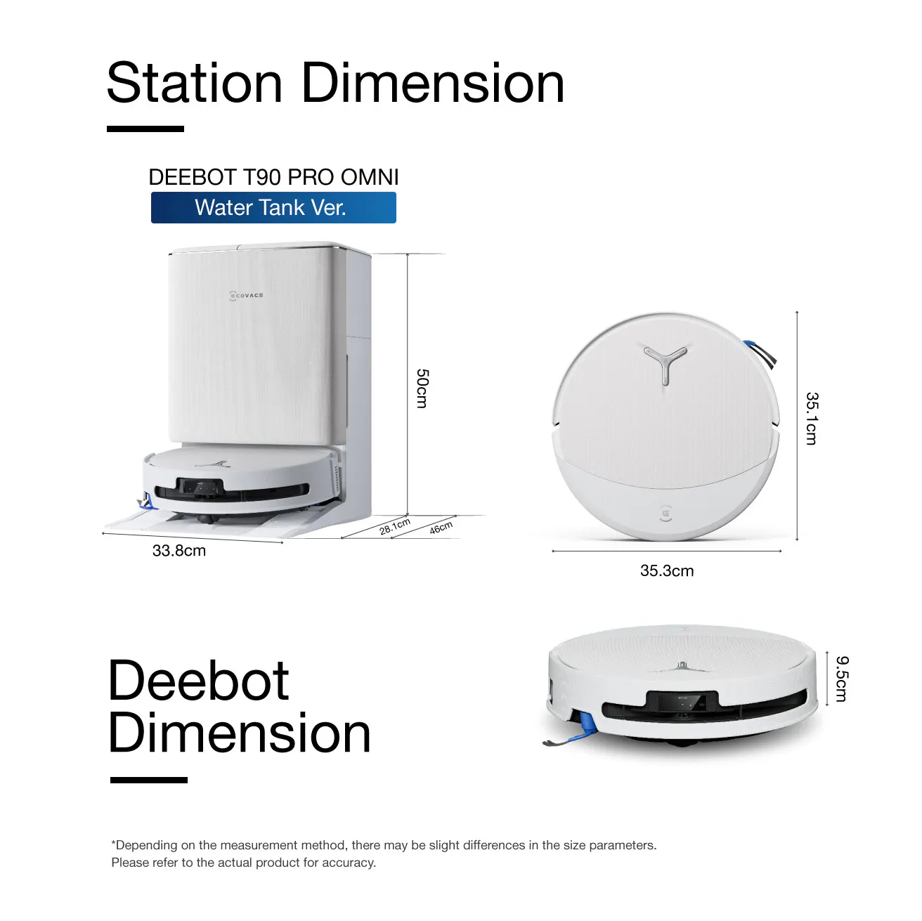 Ecovacs Deebot T90 Pro Omni - White *Free 1 x Cleaning Solution + 1 Year Accessories* - 15