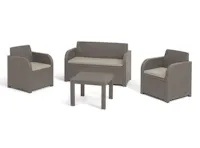 Georgia Sofa Set - Cappucino