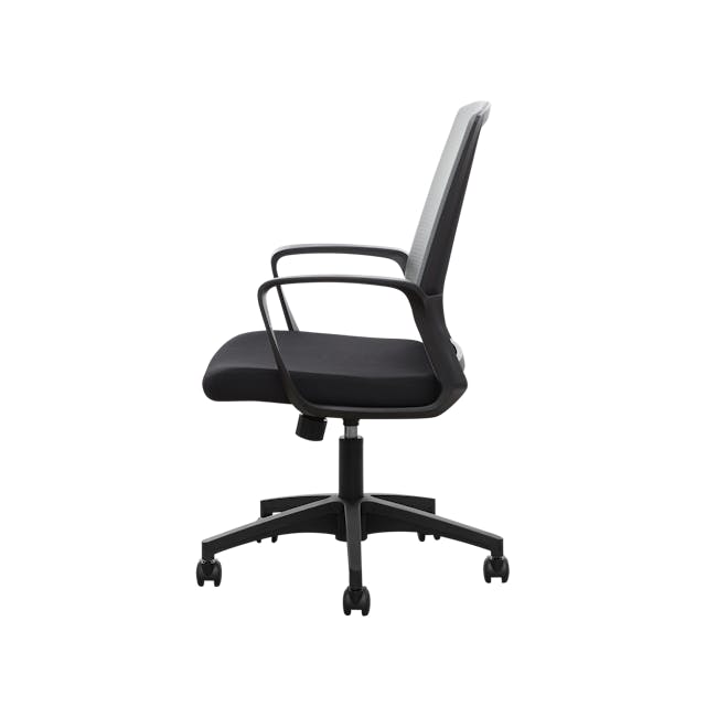 Mitchell Mid Back Office Chair - Grey - 2