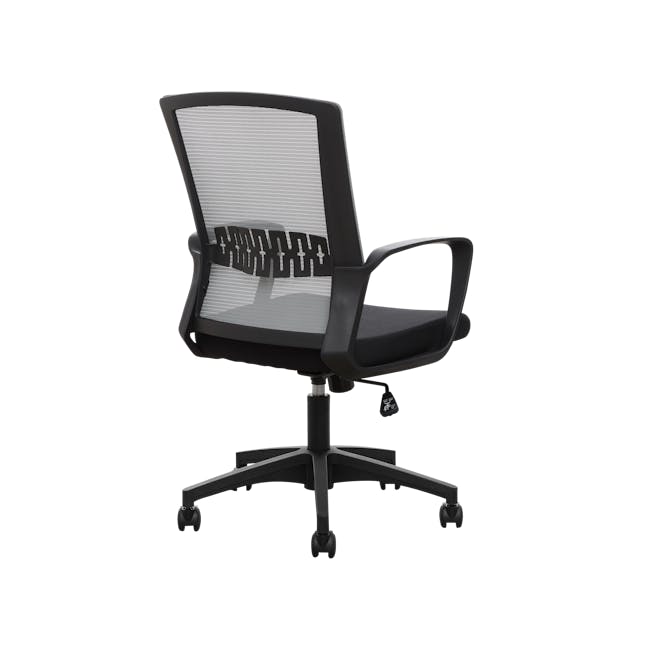 Mitchell Mid Back Office Chair - Grey - 3