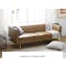 Cadencia 3 Seater Sofa - Tan (Faux Leather) - 1