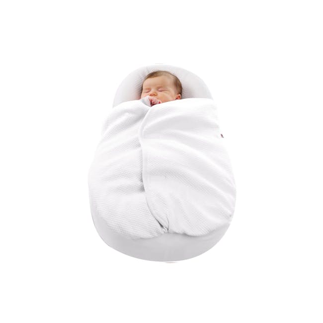 Cocoonababy Cocoonacover 0.5 Tog Lightweight - White - 0