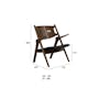 Camry Lounge Chair - Cocoa - 18