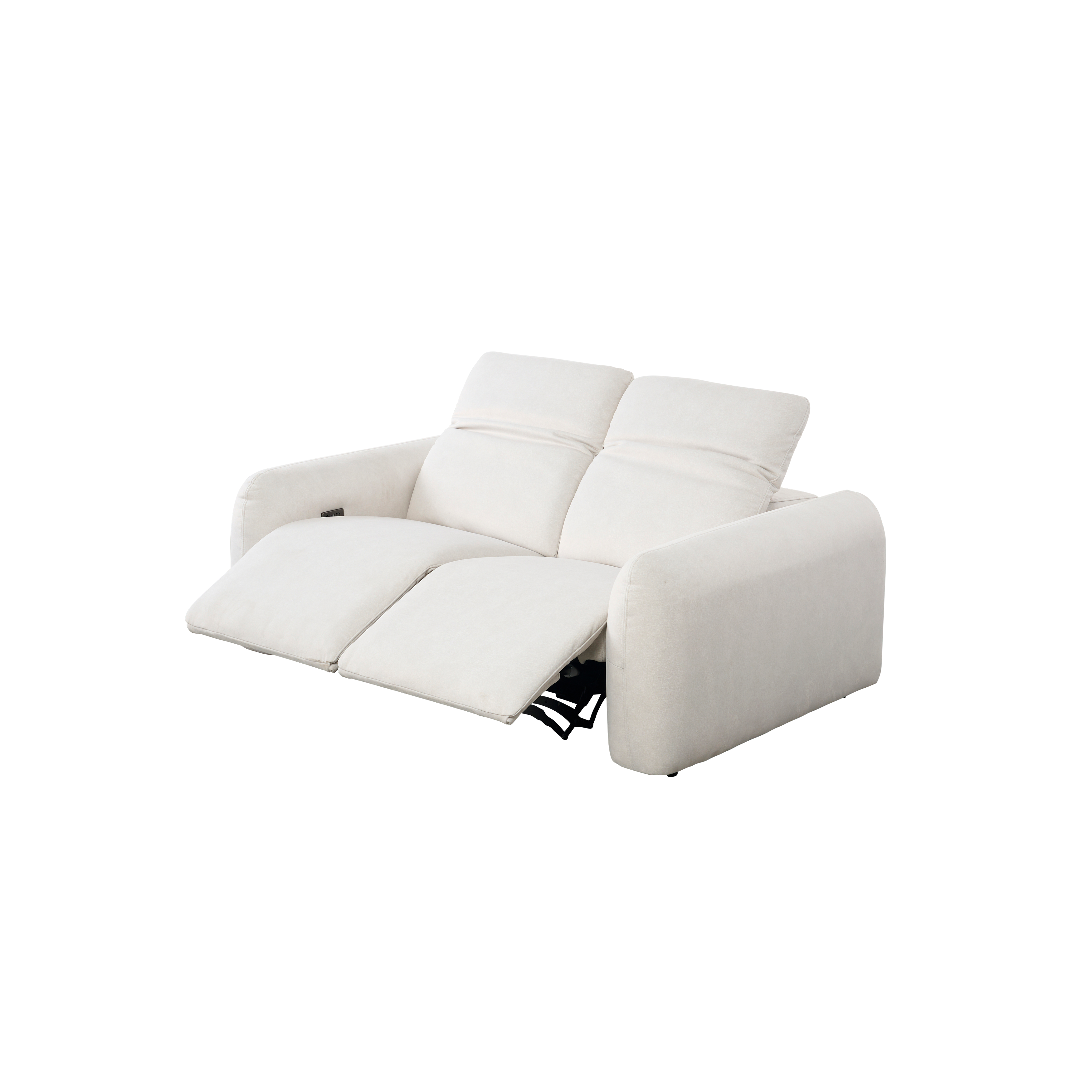 Harmony 2 Seater Power Recliner Sofa - Pearl River (Scratch Resistant) - Zero Wall - Image 1