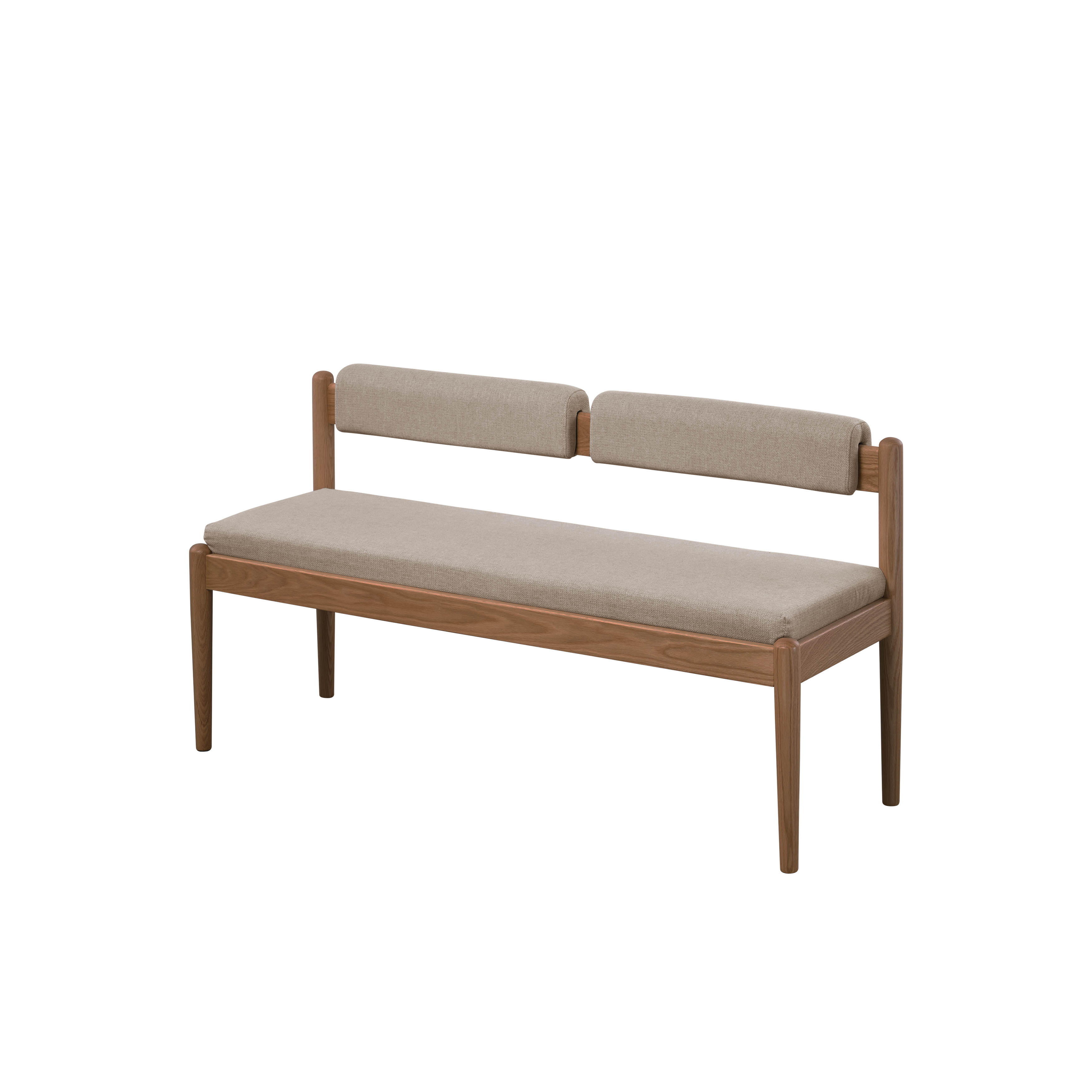 Niel Bench 1.25m - Walnut, Chestnut