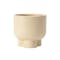 Merritt Ceramic Pot - Matte Cream - 0