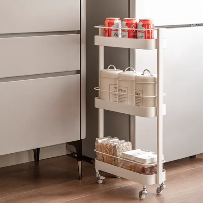 Saylor Narrow Trolley 0.38m - White - 4