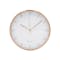 Pellicano Wall Clock - White, Copper