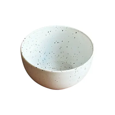 Dotty Ceramic Rice Bowl 14cm