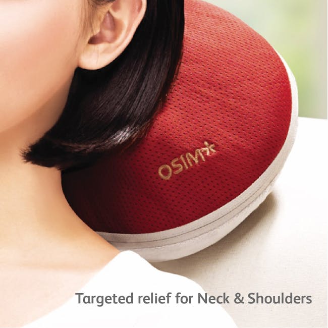 OSIM uCozy Neck & Shoulders Massager - Red - 1