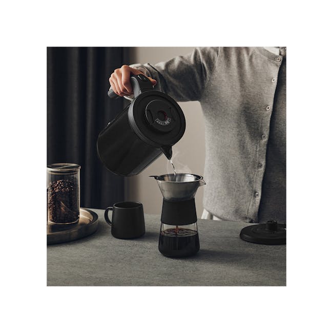 Tiger Steamless Electric Kettle with 6 Safe Features 1L (Black) - 2