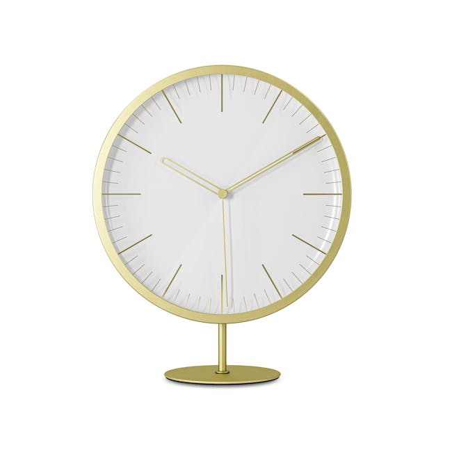 Infinity Clock - Brass - 0