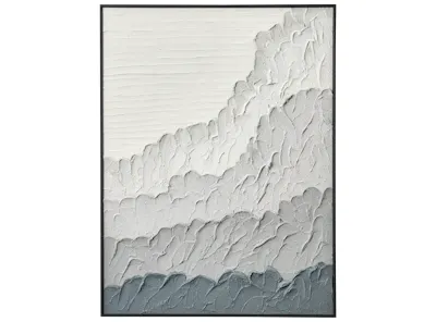 Layered Tranquility 3D Textured Painting 60 x 80 cm