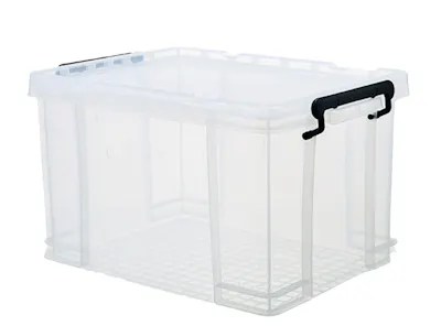 ESSENTIALS PP Transparent Storage Box - Large