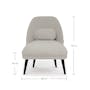 Siena Lounge Chair - Light Grey - 7