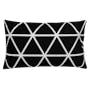Geo Plush Lumbar Cushion Cover - Diamond - 0