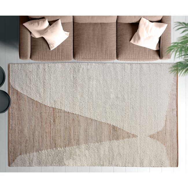 Dobro Wool Jute Rug (3 Sizes) - 2