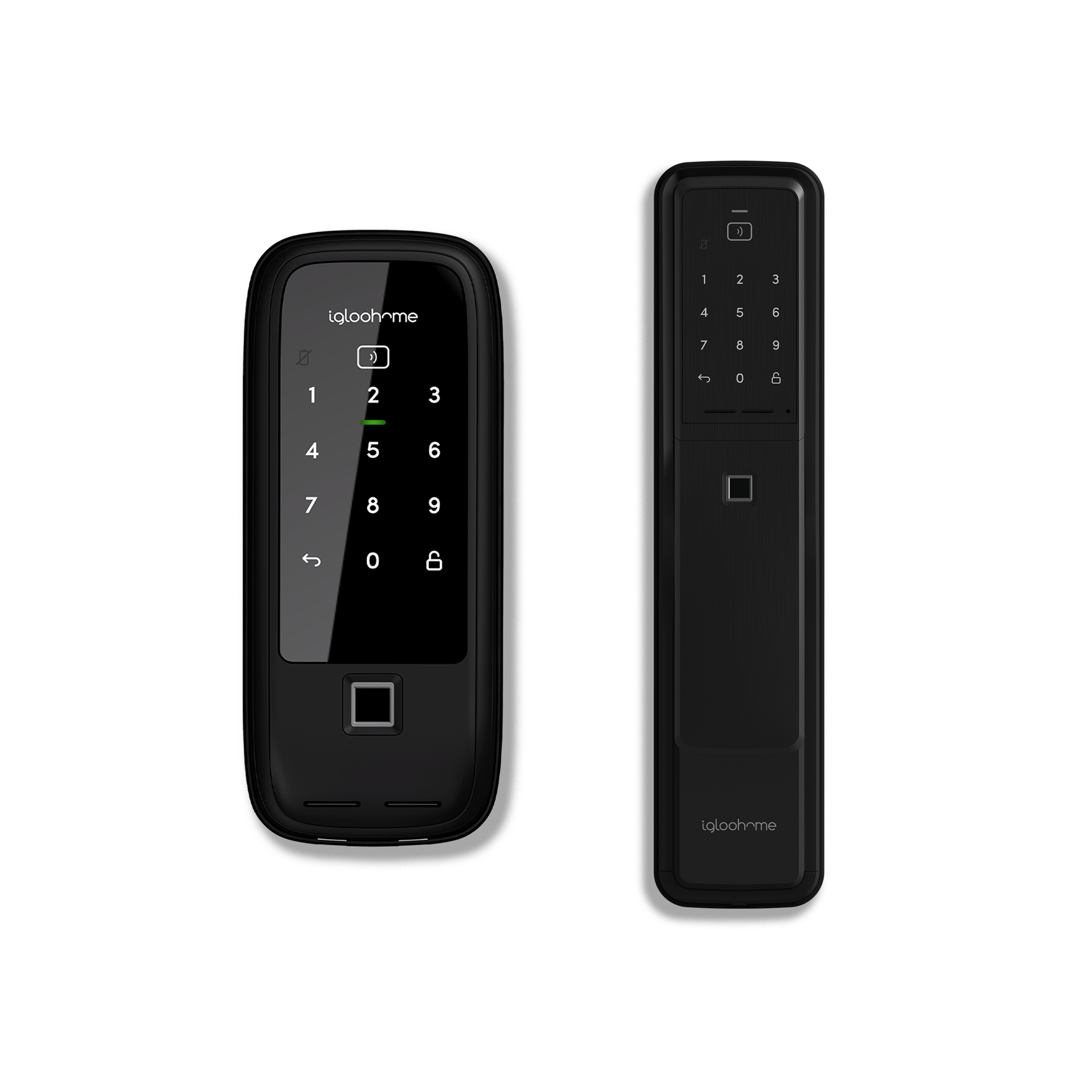 igloohome Gate & Door Bundle: Metal Gate 2 Fingerprint + Push Pull Mortise