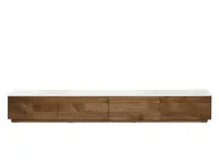 Adella TV Console 2m - Walnut (Sintered Stone)