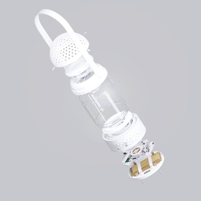 Transparent Light Speaker - White - 7