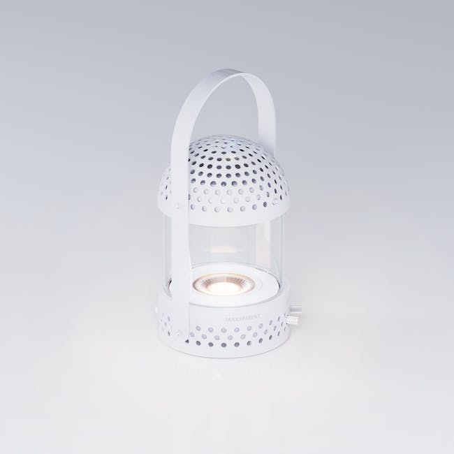 Transparent Light Speaker - White - 10