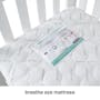 Babyhood Classic Curve Cot 4 in 1 - White - 9