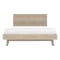Leland King Bed with 2 Leland Twin Drawer Bedside Tables - 2