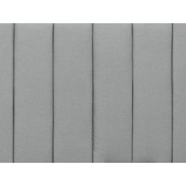 Audrey Queen Storage Bed - Silver Fox (Fabric) - 9