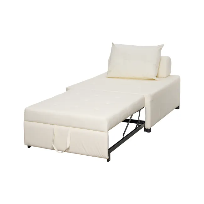 Telis Lounge Sofa Bed - Ivory (Pet Friendly) - 6