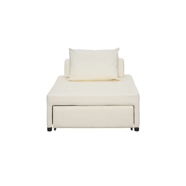 Telis Lounge Sofa Bed - Ivory (Pet Friendly) - 14