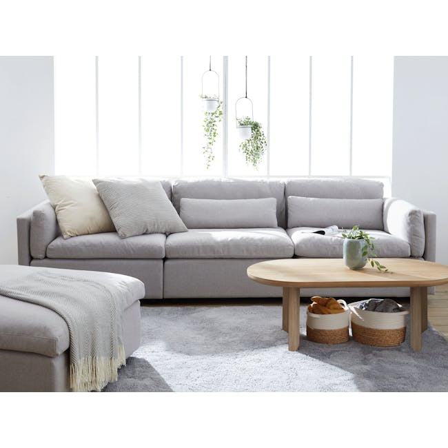 Liam Right Arm Unit - Slate (Fabric) - 2