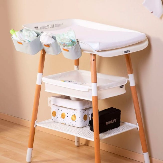 Childhome Evolux Changing Table - Natural White - 5