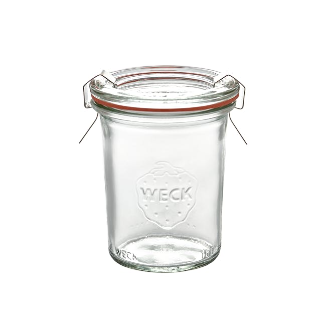 Weck Jar Mold with Glass Lid and Rubber Seal (7 Sizes) - 6