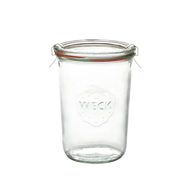Weck Jar Mold with Glass Lid and Rubber Seal (7 Sizes) - 12