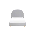 Aspen Super Single Bed - Light Grey (Pet Friendly)